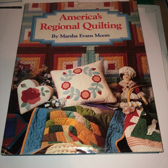 American Regional Quilts by Marsha Evans Moore - American heritage quilting - Picture 1 of 8